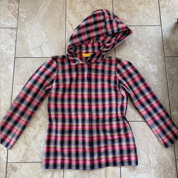 St. John Plaid Hooded Kids Shirt